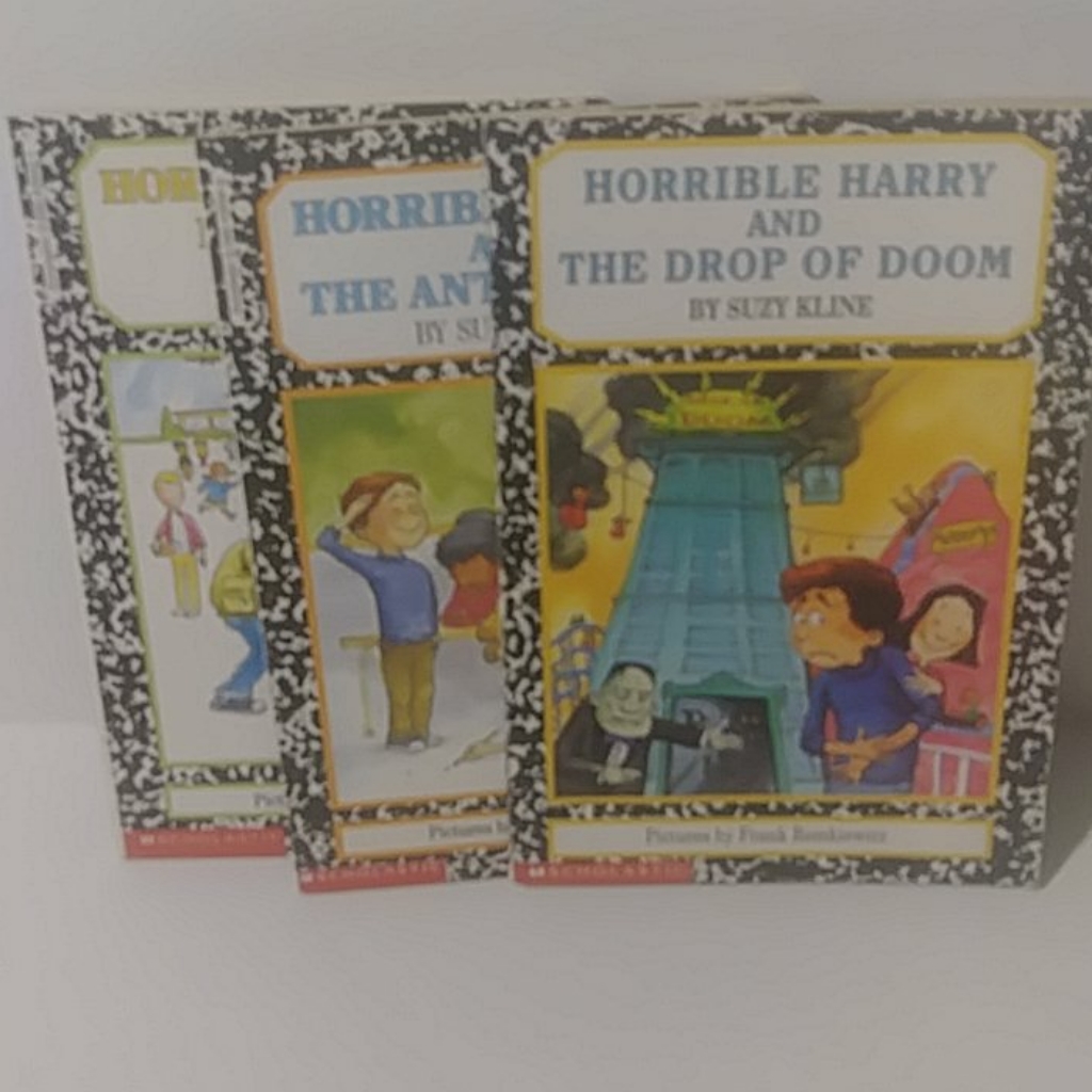 3 Horrible Harry Paperbacks
